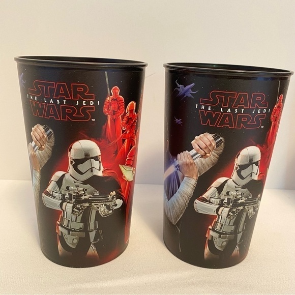 Star Wars Darth Vader/ Storm Trooper/ The Last Jedi/ The Force Awakens 8 Cup Set - Picture 4 of 11